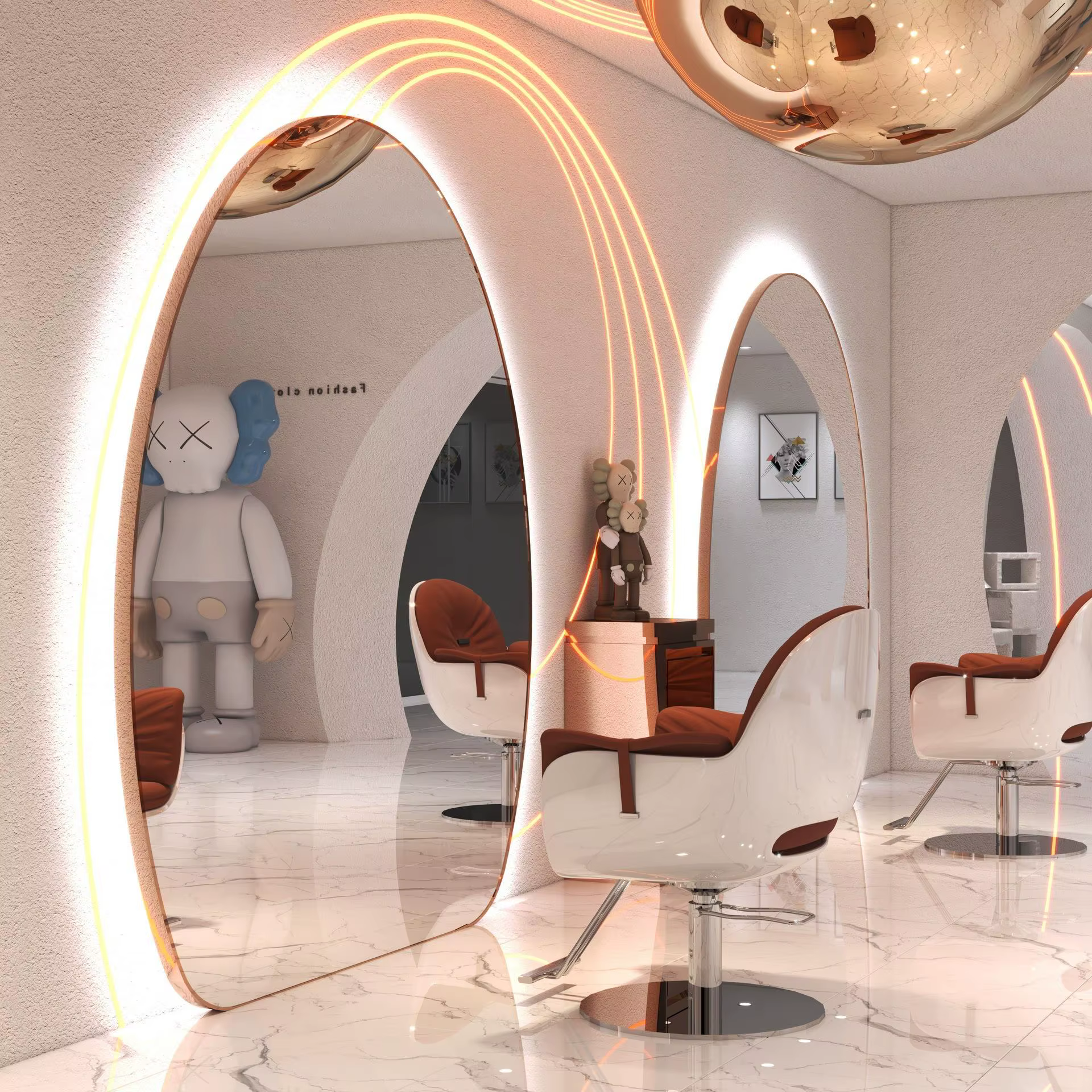 High Quality Modern Hair Salon Mirror — image 3