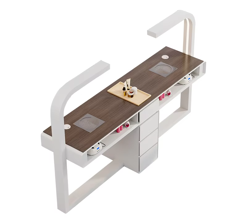 Stainless Steel Nail Art Table Chair Set — image 4