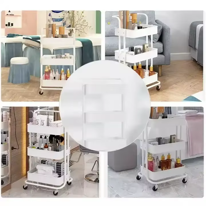 Multifunctional Salon Nail Cart With Storage — image 5
