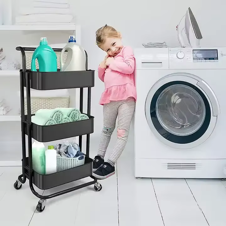 Multifunctional Salon Nail Cart With Storage — image 6
