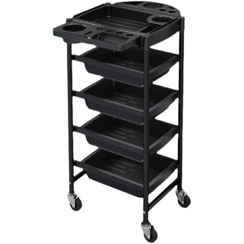 Luxury Multifunctional Stainless Steel Salon Trolley — image 2