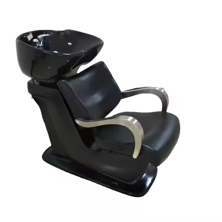 Modern Minimalist Metal Barber Chair For — image 2