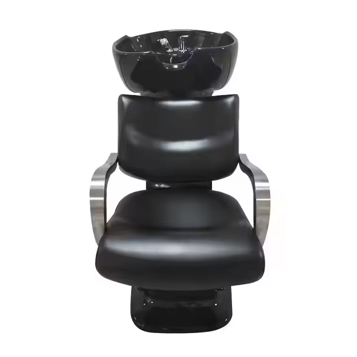 Modern Minimalist Metal Barber Chair For — image 4