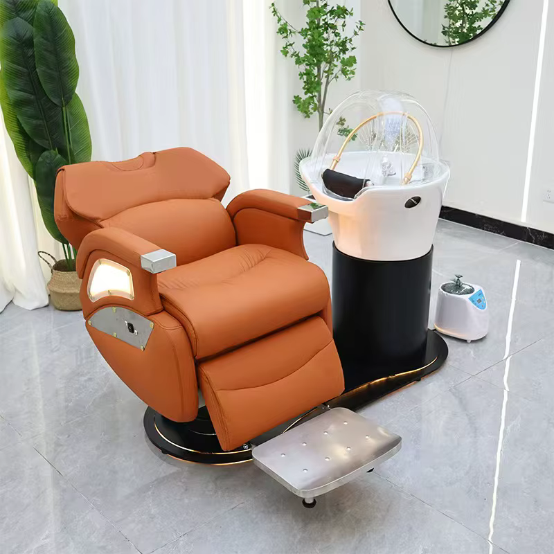 Electric Adjustable Metal Shampoo Bed — image 5