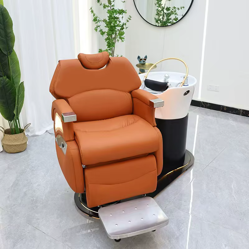Electric Adjustable Metal Shampoo Bed — image 6