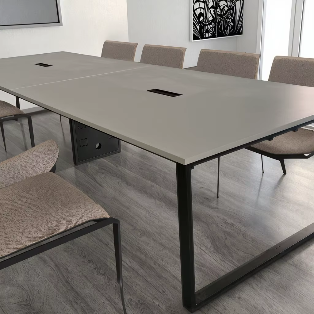 Modern Meeting Office Desk Rectangular Conference — image 2