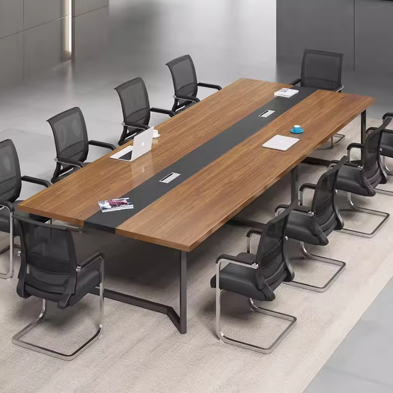 Modern Meeting Office Desk Rectangular Conference — image 4
