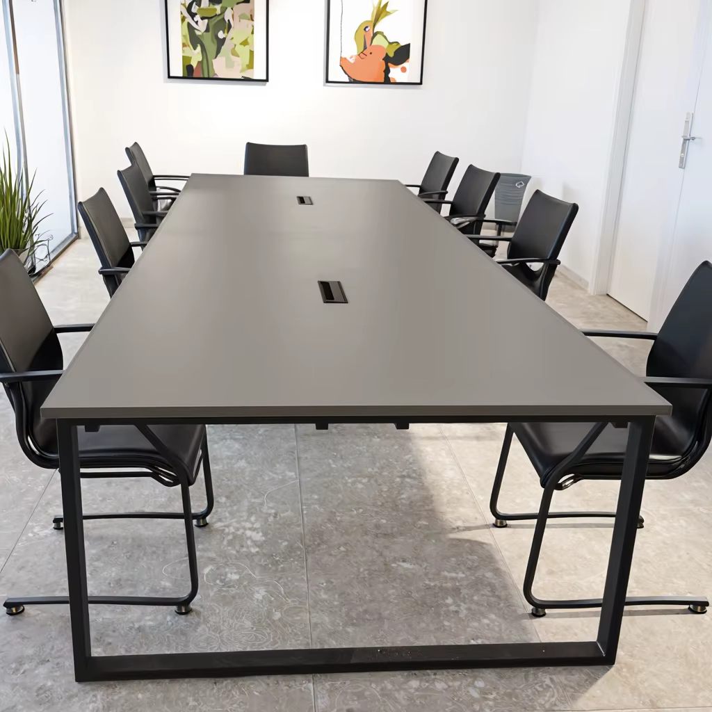 Modern Meeting Office Desk Rectangular Conference — image 5