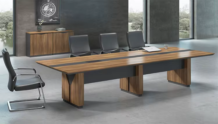 Meeting Room Furniture Black Wood Meeting — image 3