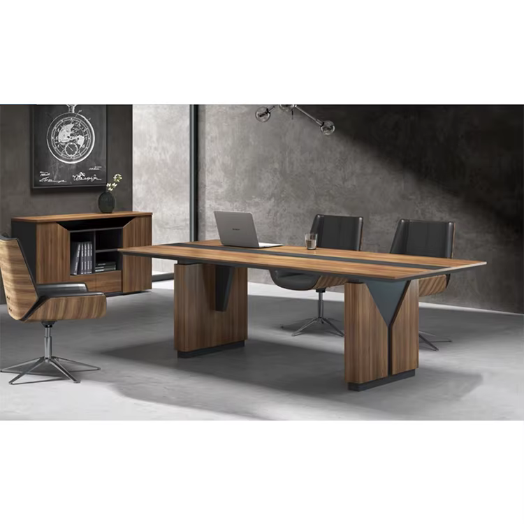 Meeting Room Furniture Black Wood Meeting — image 5