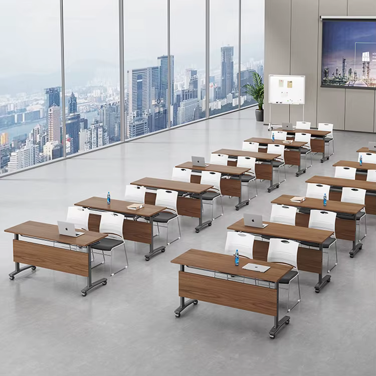 Long Table Training Desk Chair Combination — image 4