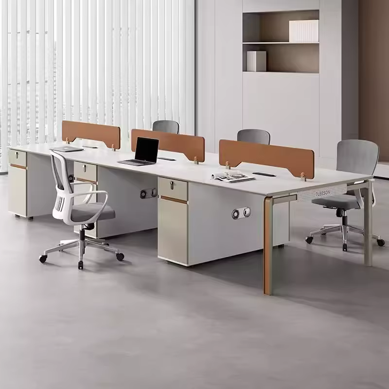 Mixed Colors Workstation Desk Flexible Office — image 2