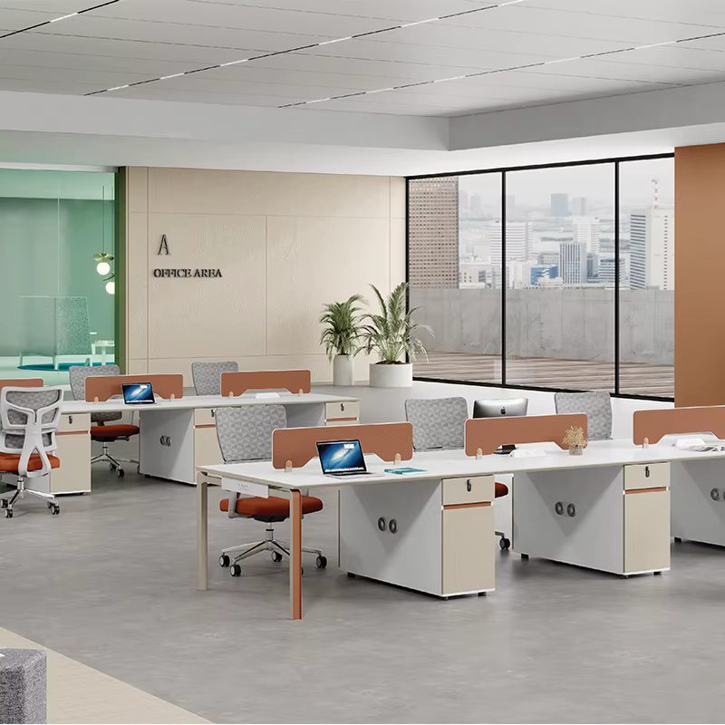 Mixed Colors Workstation Desk Flexible Office — image 4