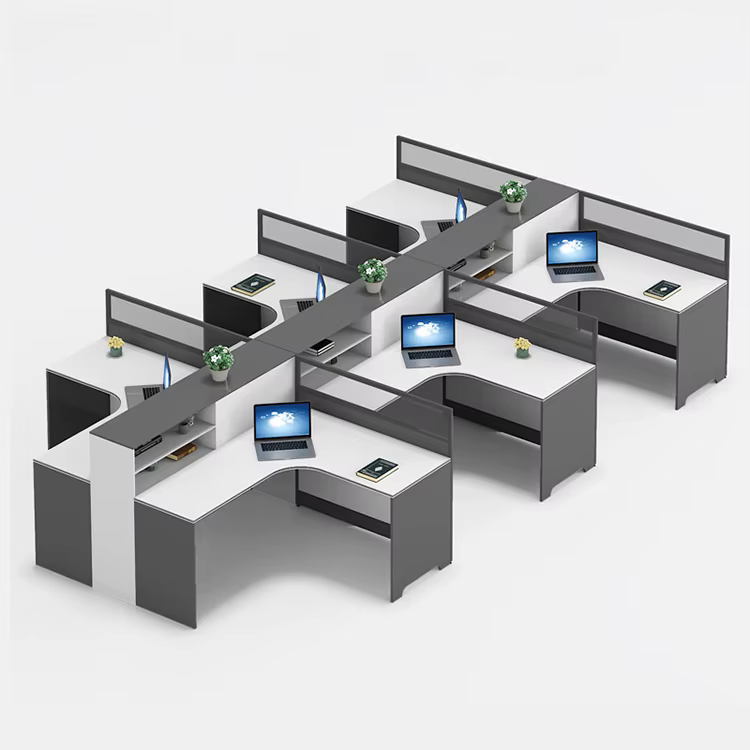 Modulation Office Furniture 4 Seater Office — image 3