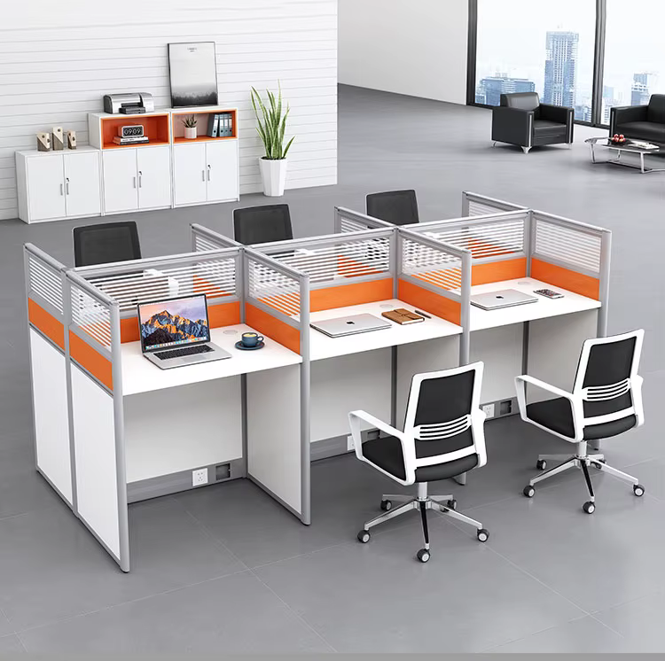 Office Staff Work Table Grouping Cluster — image 3