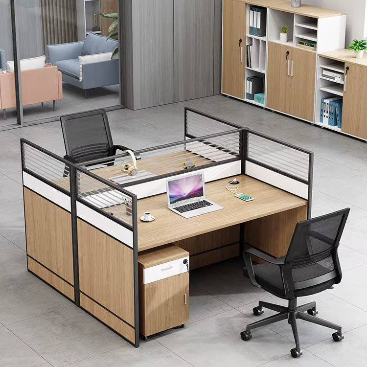 4 Way Call Center Office Desk — image 3