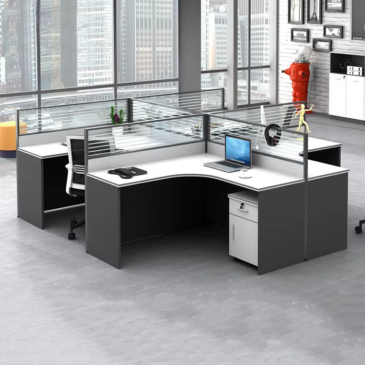 New Design Office Cubicle Workstations Open — image 3