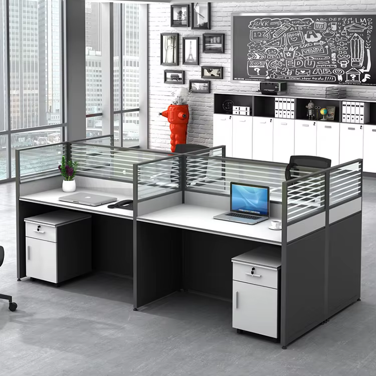 New Design Office Cubicle Workstations Open — image 4