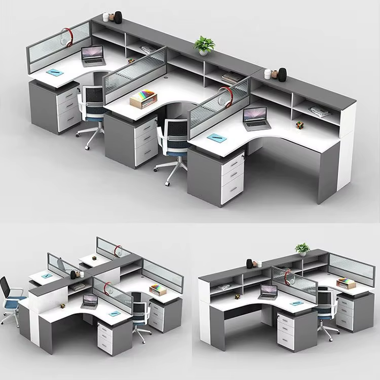 New Design Office Cubicle Workstations Open — image 6