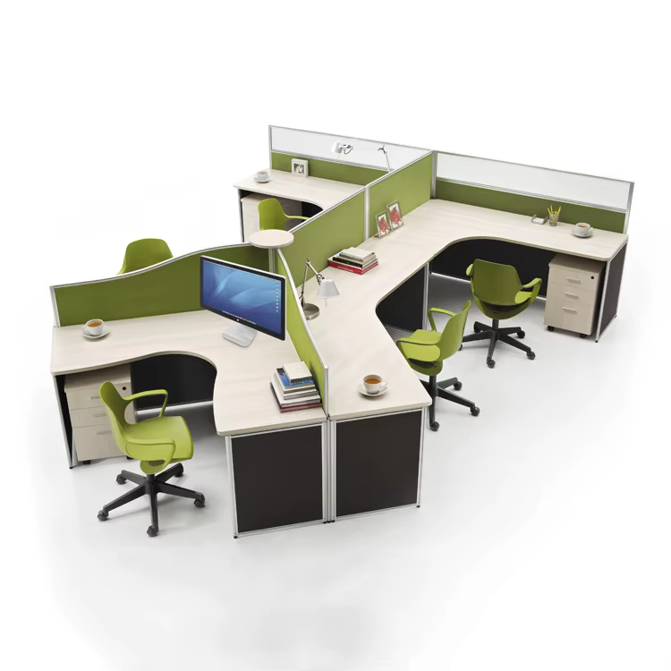 Office Workstation 3 Person Office Workstation — image 2