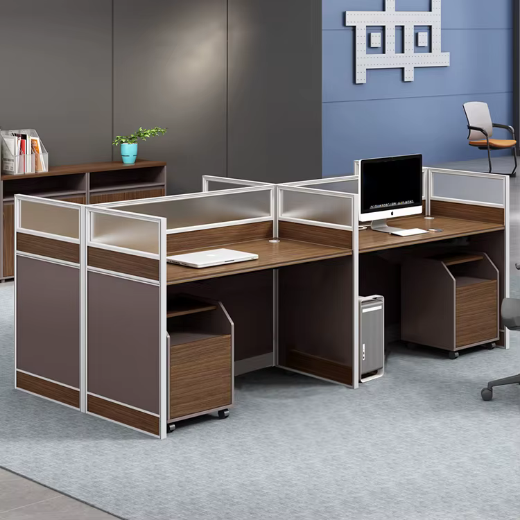 4 Seater Work Bench Modular Office — image 2