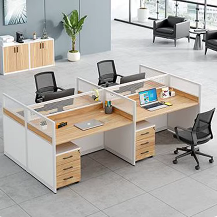 4 Seater Call Center Desk Customizable — image 2