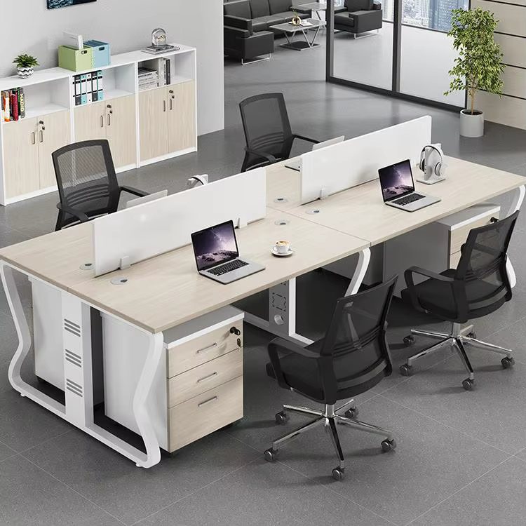 Office Furniture Simple Practical Melamine Staff — image 4