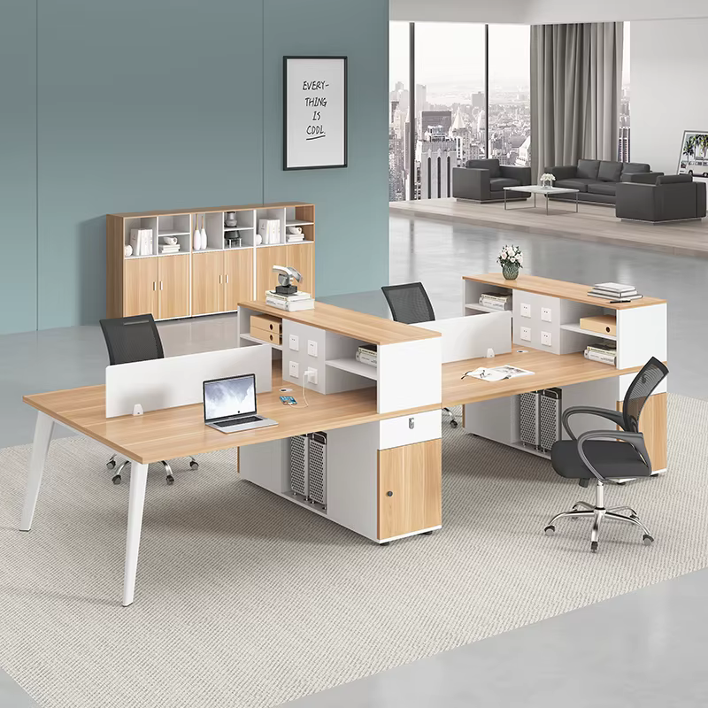 Simple Contemporary Office Desk Work Stations — image 2