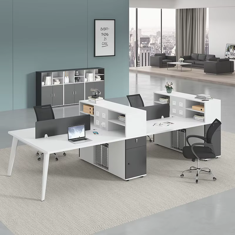 Simple Contemporary Office Desk Work Stations — image 4
