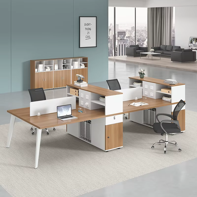 Simple Contemporary Office Desk Work Stations — image 5