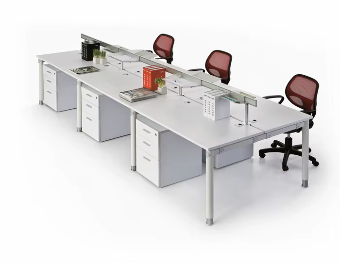 6 Person High Quality Office Workstation — image 4