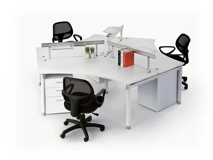 6 Person High Quality Office Workstation — image 5