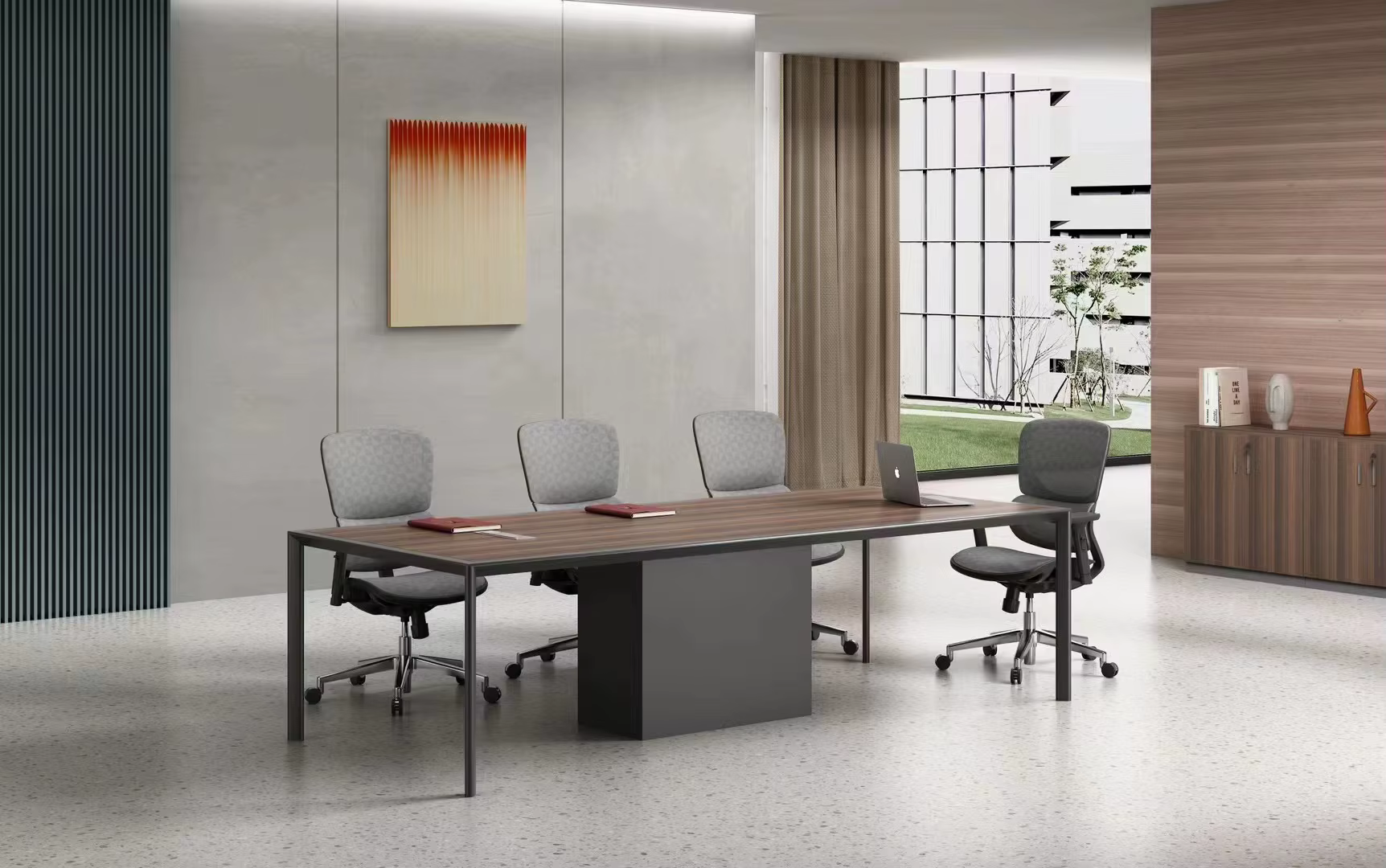 Modern System Workstation Commercial Office Desk — image 2