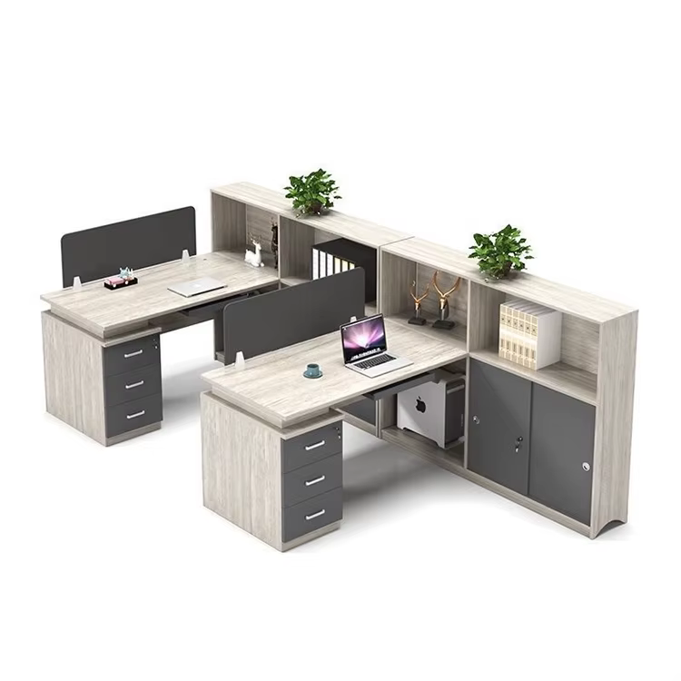 Workstations Office Furniture Cluster 6 Cubicles — image 5