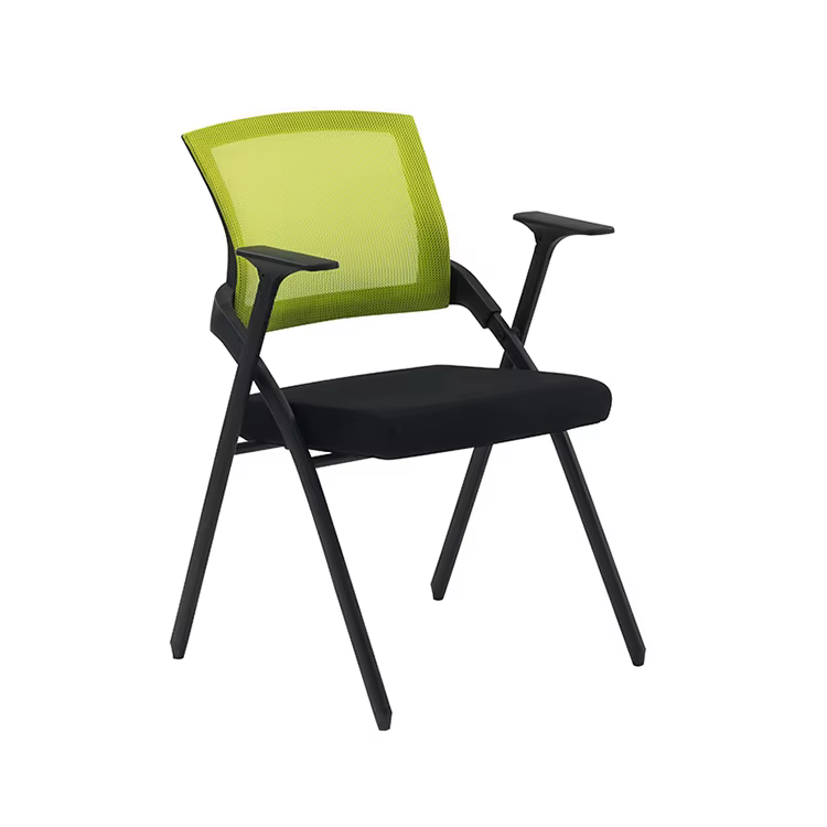 Conference Room Folding Chair Mesh Stackable — image 3