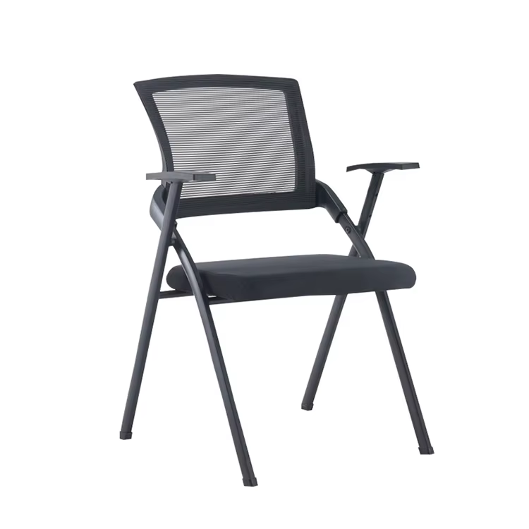 Conference Room Folding Chair Mesh Stackable — image 4