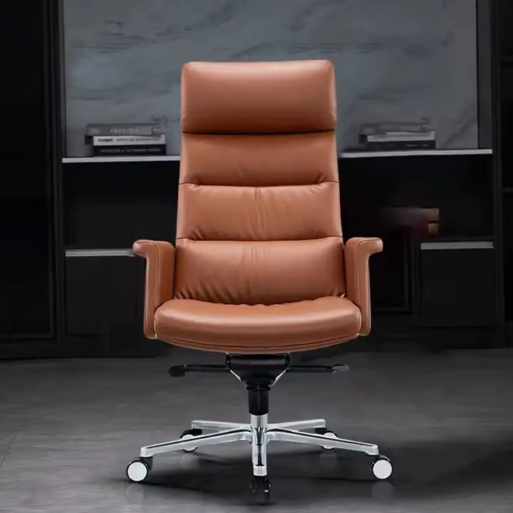 Modern Genuine Leather Comfortable Ergonomic Manager — image 6