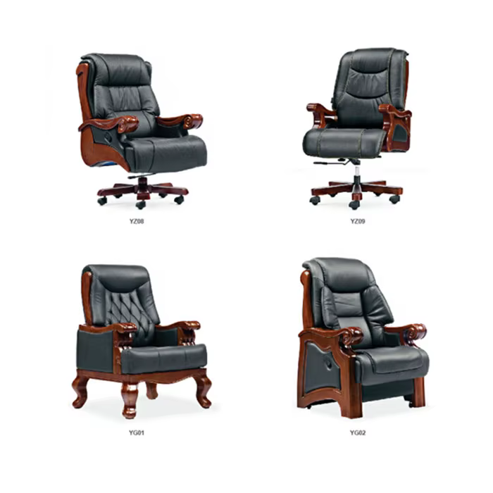 Luxury Office PU Leather Captains Executive — image 2