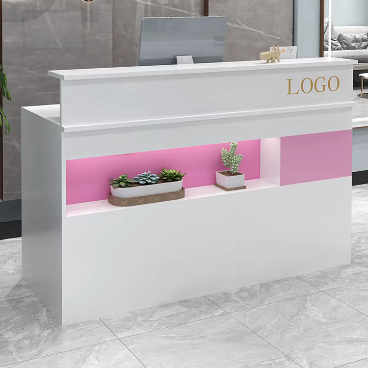 Front Office Reception Desk Modern Receptionist — image 2