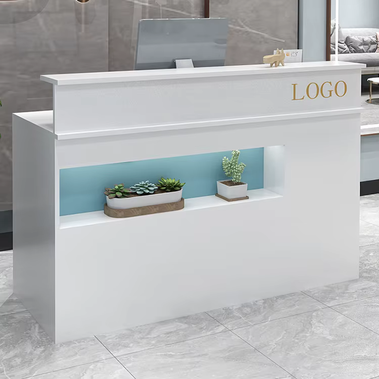 Front Office Reception Desk Modern Receptionist — image 3