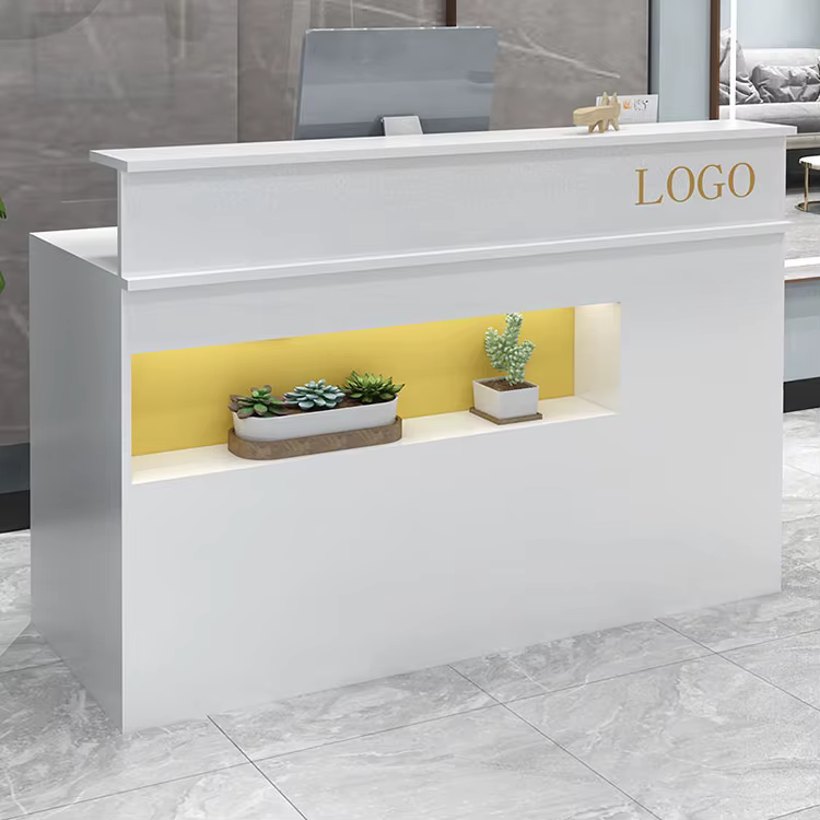 Front Office Reception Desk Modern Receptionist — image 5