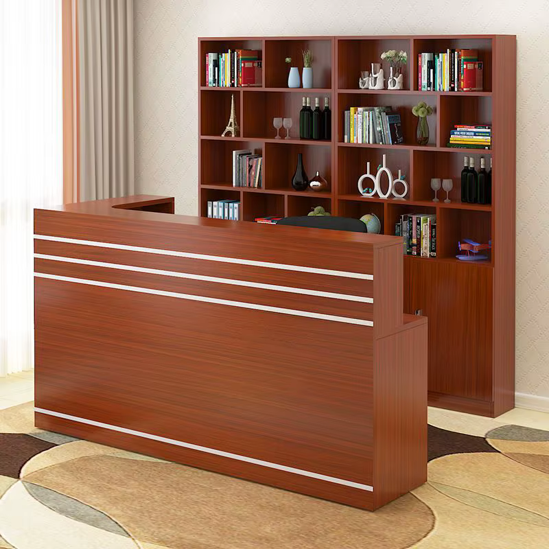 Modern Contemporary Office Reception Desk Counter — image 5