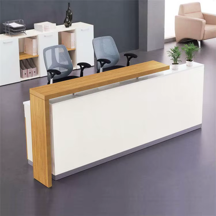 MDF Salon Reception Desk Counter Modern — image 2