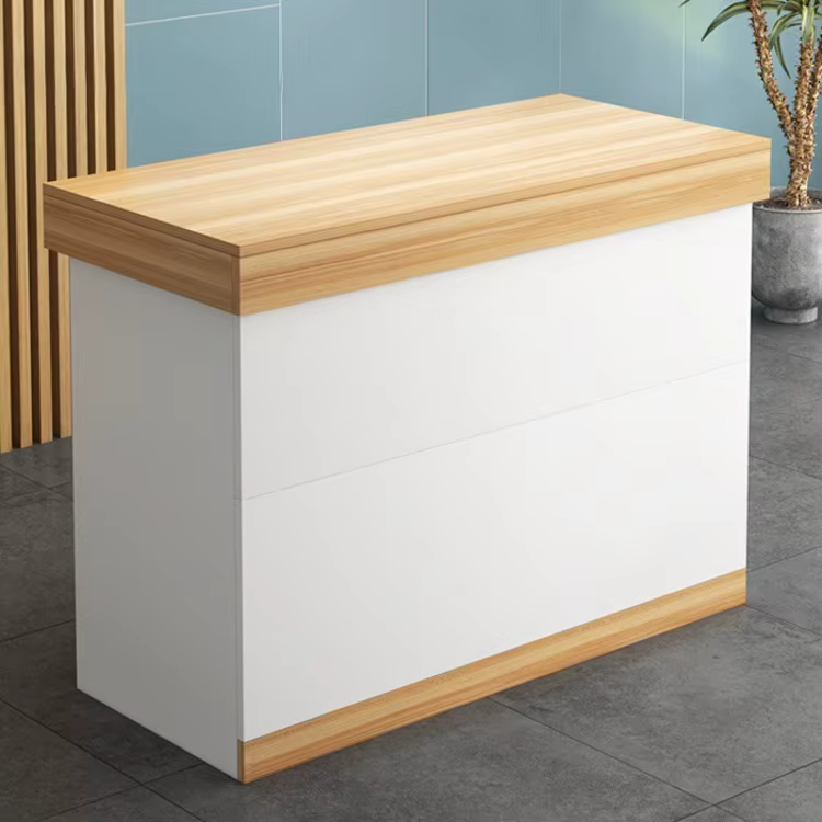 Customized Small Commercial Counter Front Desk — image 3