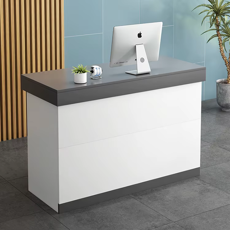 Customized Small Commercial Counter Front Desk — image 5