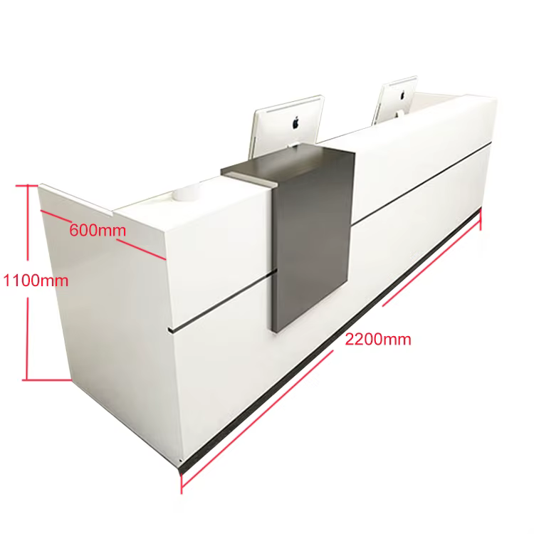 Commercial Reception Desk Office Front Counter — image 5