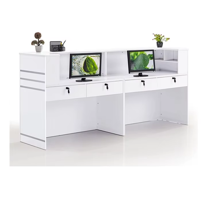 Shenyang Manufacturer Cheap Modern White Salon — image 2