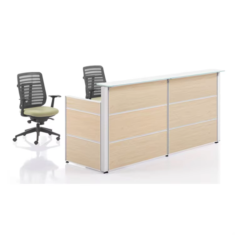 Wooden Custom Design Office Small Reception — image 2