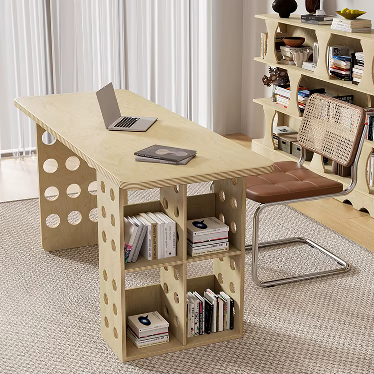 Solid Wood Bedroom Computer Desk Study — image 2