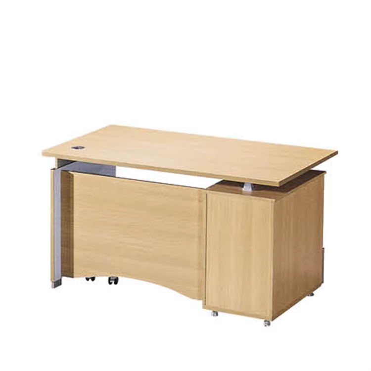 Modern Wooden With Drawer Desk With — image 2